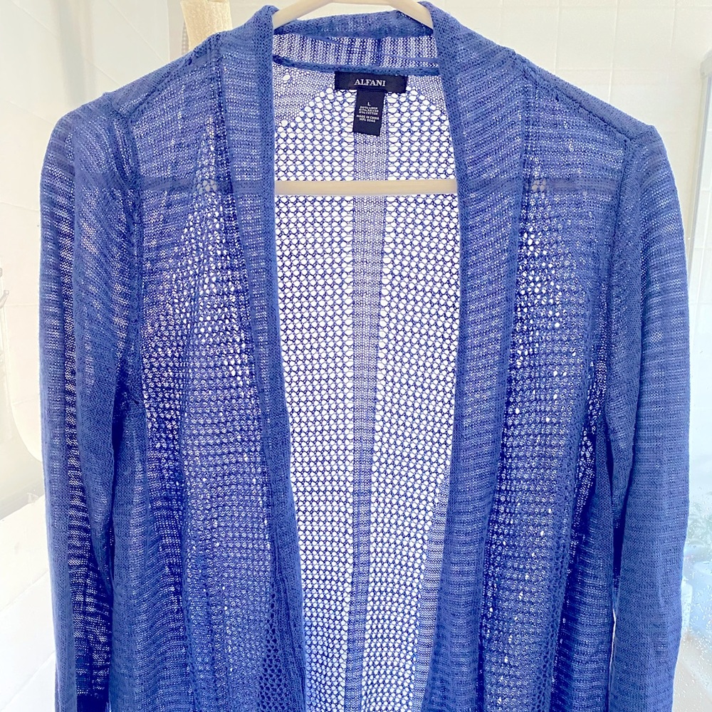 Alfa I Blue Sweater - Large